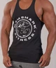 Майка спортивная мужская Gymshark Fitness 4130 M Черный - изображение 1