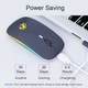 Бездротова комп'ютерна миша IMICE E-1300 2,4G USB на акумуляторі срібляста - изображение 4