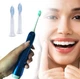 Электрическая зубная щетка со сменными насадками Gemei GM 907 electric toothbrush 5 режимов синяя - изображение 1