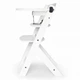 Стільчик для годування 3в1 Kinderkraft 79,5 x 49,5 x 49 cm Enock White - зображення 5