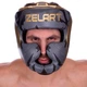 Шлем боксерский с полной защитой Zelart Fight Gear 2529 размер S Grey Camouflage - изображение 6
