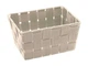 Корзина для хранения Wenko Adria Mini Beige, полипропилен, 19 x 9 x 14 см - изображение 1
