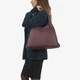 Сумка женская кожаная шоппер большая Regina Notte Shopper 3159 Бордовый - изображение 2