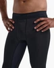 Мужские компрессионные тайтсы 2XU, Base Layer Compression Tights, L, черный/черный логотип - изображение 5