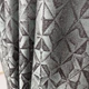 Шикарные готовые шторы Ромб TG Home из жаккардовой ткани Бирюзово-серый - изображение 9