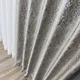 Шикарные готовые шторы Ромб TG Home из жаккардовой ткани Серый - изображение 4