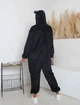 Піжама Кігурумі My Kigu Жіноча Кішка Спукі Чорна Розмір M 155-165 см (103441) - зображення 4