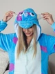 Пижама Кигуруми My Kigu Женская Монстр Салли Голубой Размер L 165-175 см (104941) - изображение 9