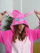 Пижама Кигуруми My Kigu Женская Стич Розовый Ангел Размер S 145-155 см (105641) - изображение 6