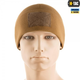 M-Tac шапка Watch Cap Elite флис (320г/м2) с липучкой под патч Coyote Brown Размер XL - изображение 2