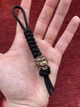 Темляк брелок из паракорда с Тигром из латуни ручного литья плетение с оплеткой - изображение 5