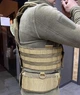 Плитоноска / жилет тактичний Defcon5 Carrier Vest з поясом, Койот, на Моллі - зображення 2