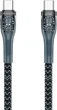 Кабель Proda Azeada Lotto PD-B89CC Type-C to Type-C Pulsing Fast Charging 1.3 м 65W, 6A до 480 Mb/s Black (PD-B89 (C-C)-BK) - изображение 1