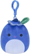 М'яка іграшка на кліпсі Squishmallows Чорниця Блубі 9 см (SQCP00147) - зображення 1