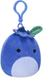 М'яка іграшка на кліпсі Squishmallows Чорниця Блубі 9 см (SQCP00147) - зображення 3