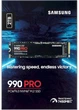Накопичувач SSD 2ТB Samsung 990 PRO M.2 2280 PCIe 4.0 x4 NVMe V-NAND MLC (MZ-V9P2T0BW) 80 х 22 х 2.3 мм - зображення 5