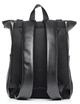 Рюкзак ролл Sambag унисекс RollTop Milton принт крокодила с клапаном черный 41 х 30 х 16 см (24251070) - изображение 6