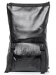 Рюкзак ролл Sambag унисекс RollTop Milton принт крокодила с клапаном черный 41 х 30 х 16 см (24251070) - изображение 4
