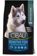 Сухий корм Farmina (Фарміна) Cibau Dog Sensitive Fish Adult Medium & Maxi для дорослих собак середніх та великих порід з чутливим травленням з м’ясом риби 12 кг (арт 161023) - зображення 1