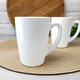 Набор конусных белых кружек 6 шт Luminarc New morning 320 мл (P8858) - изображение 1