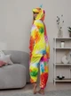 Пижама Кигуруми My Kigu Женская Единорог Разноцветный Размер XL 175-185 см (100441) - изображение 2