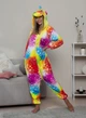 Пижама Кигуруми My Kigu Женская Единорог Разноцветный Размер XL 175-185 см (100441) - изображение 3