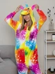 Пижама Кигуруми My Kigu Женская Единорог Разноцветный Размер XL 175-185 см (100441) - изображение 5