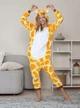 Пижама Кигуруми My Kigu Женская Жираф Оранжевый Размер XL 175-185 см (104241) - изображение 4