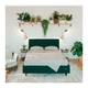 Ліжко TaurusDesign Bagheera Standart 160x200 зелений - зображення 2