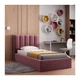 Ліжко SanamDesign Vienna Standart 120x200 рожевий - зображення 1