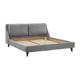 Ліжко BeatriceDesign Standart Wood на дерев'яних ніжках 160x190 сірий - зображення 1