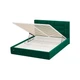 Кровать TaurusDesign Bagheera Comfort с нишей для белья 160x200 зеленый - изображение 6
