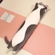 М'яка іграшка обіймашка Кіт батон 150 см My Kigu Сірий (9009) - зображення 3