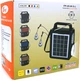 Фонарь переносной Kensa FP-05-W-S-L+Solar+FM+MP3+Bluetooth+AUX 2х18650 (YT28996) - изображение 2