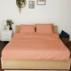 Пододеяльник Ранфорс Pink coral 145*210 см Коралловый - изображение 7
