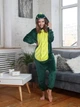 Пижама Кигуруми My Kigu Женская Дракон Динозавр Зеленый Размер M 155-165 см (102341) - изображение 1