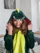 Пижама Кигуруми My Kigu Женская Дракон Динозавр Зеленый Размер M 155-165 см (102341) - изображение 5