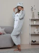 Піжама Кігурумі My Kigu Жіноча Кіт Тоторо Сірий Розмір S 145-155 см (103241) - зображення 2