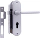 Комплект для межкомнатных RDA Uno PZ (замок 1025) 60 мм Хром матовый (RD64505) - изображение 3