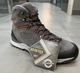 Черевики трекінгові Lowa Explorer Gtx Mid 42 р., Grey/flame (сірий/помаранчевий), легкі туристичні черевики - зображення 2