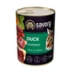 Влажный корм для кошек Savory Cat Can Adult 400 г, с уткой - изображение 1