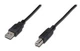 Кабель ASSMANN USB 2.0 (AM/BM) 3м, чорний (AK-300102-030-S) - зображення 2
