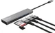 USB-хаб Trust HALYX FAST 3USB+CARD READER USB-C ALUMINIUM (24191_TRUST) - изображение 4