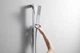 Лійка для душу Hansgrohe Pulsify E 100 1jet EcoSmart (колір - хром) 24320000 - изображение 7