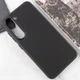 Шкіряний чохол Epik Bonbon Leather Metal Style на Samsung Galaxy S23 Чорний / Black - зображення 4