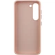 Шкіряний чохол Epik Bonbon Leather Metal Style на Samsung Galaxy S23 Рожевий / Light pink - зображення 3