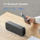 Портативная Bluetooth-колонка MTOOL V6, беспроводной музыкальный динамик со стереозвуком и глубокими басами Чёрный - изображение 4