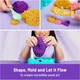 Кинетический песок Кристалл Русалки Mermaid Crystal Kinetic Sand 6064333 Spin Master - изображение 3