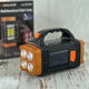 Фонарь на солнечной батарее Torch HB-2678 Переносной прожектор с функцией Power Bank 25W - изображение 2