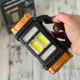 Фонарь на солнечной батарее Torch HB-2678 Переносной прожектор с функцией Power Bank 25W - изображение 4